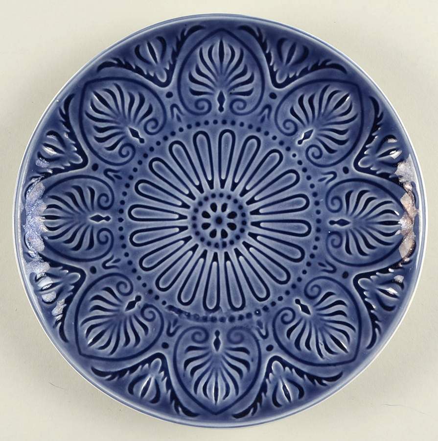Dolce Cobalt Salad Plate by Pfaltzgraff-1