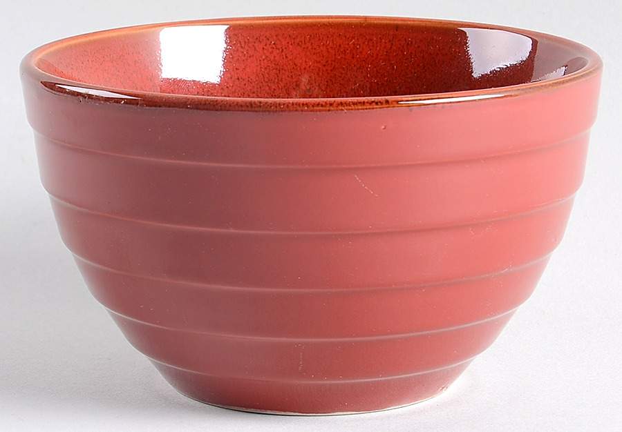 Athena Red Soup/Cereal Bowl by Pfaltzgraff-1