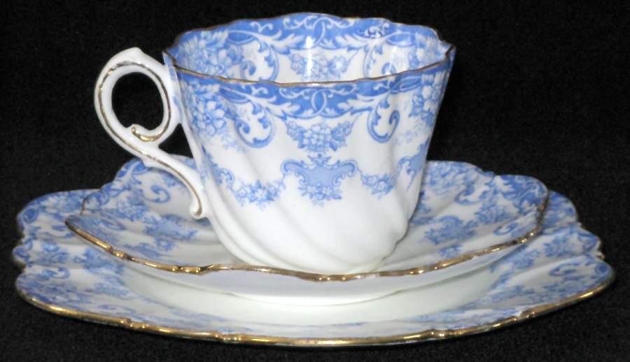 1374 Flat Cup & Saucer Set by Paragon-1