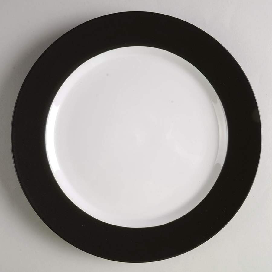 Harmony Charcoal Dinner Plate by Pfaltzgraff-1