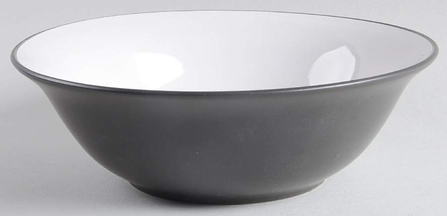 Harmony Charcoal 9" Round Vegetable Bowl by Pfaltzgraff-1