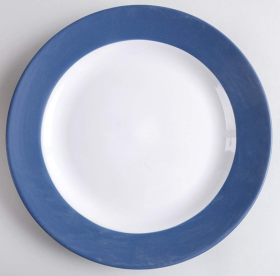 Harmony Cobalt Blue 12" Chop Plate (Round Platter) by Pfaltzgraff-1