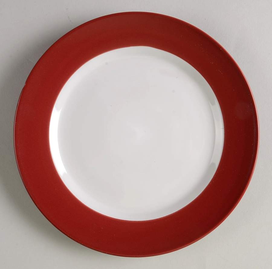 Harmony Red Salad Plate by Pfaltzgraff-1