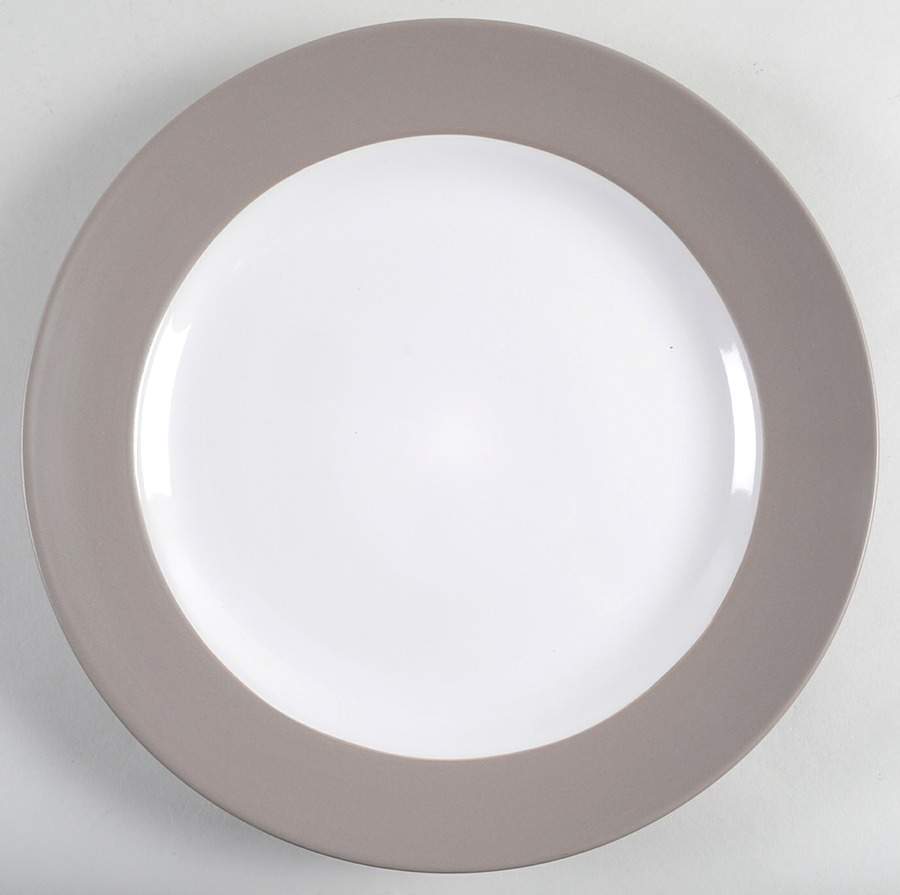 Harmony Taupe 12" Chop Plate (Round Platter) by Pfaltzgraff-1