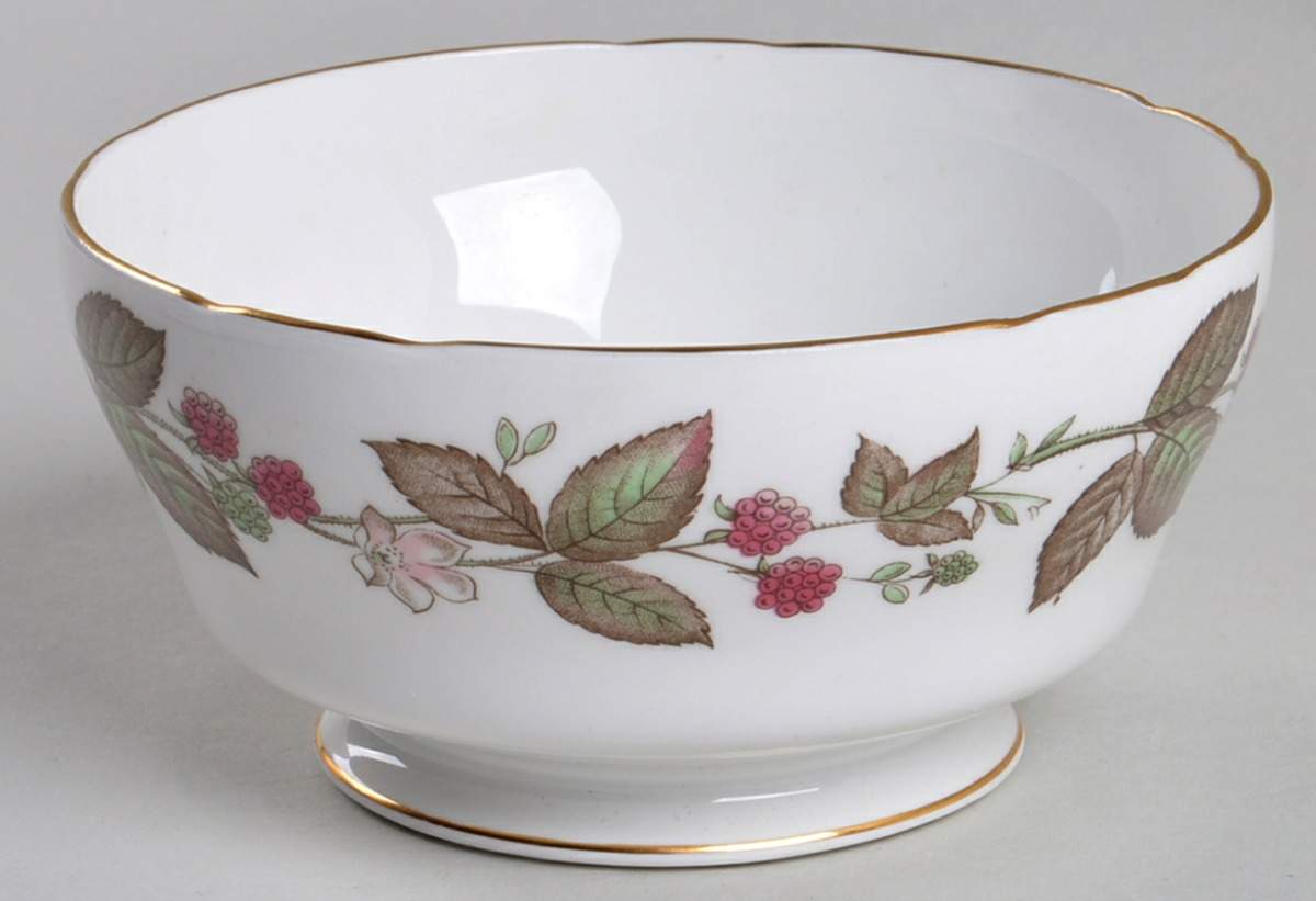 Green Briar Scalloped Open Sugar Bowl by Paragon-1