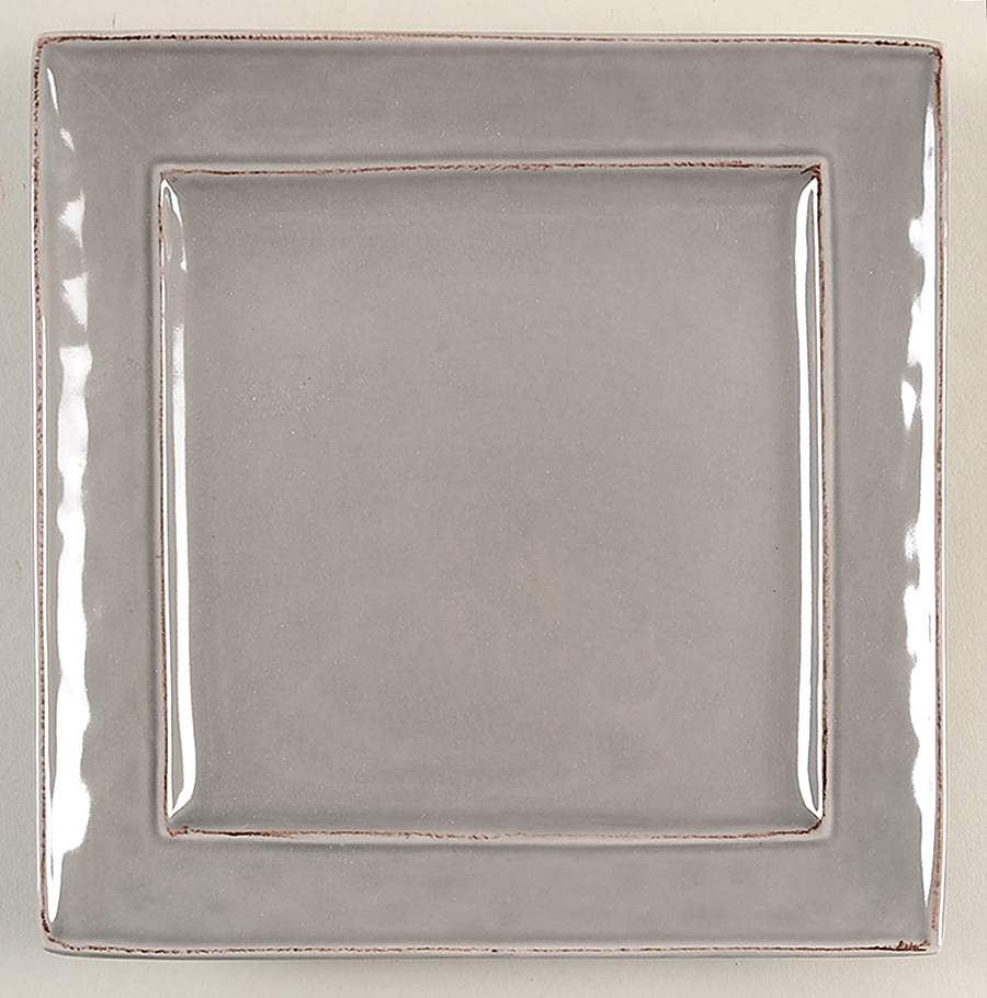 Martillo Fog (Grey) Square Salad Plate by Pier 1-1