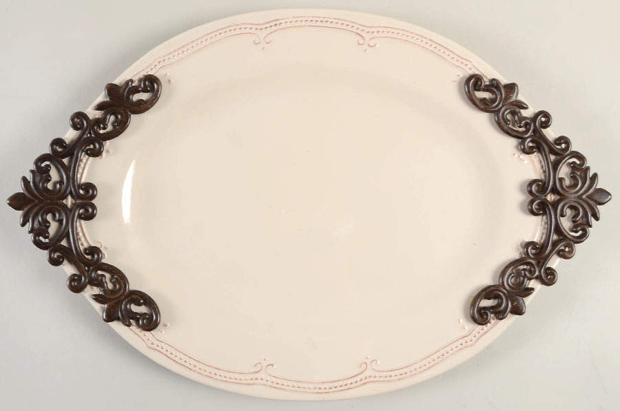 Abigail 18" Oval Serving Platter by Pier 1-1
