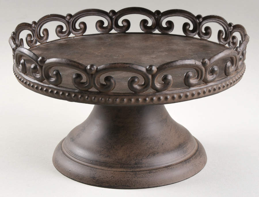 Abigail Metal Stand for 11" Salad Serving Bowl by Pier 1-1