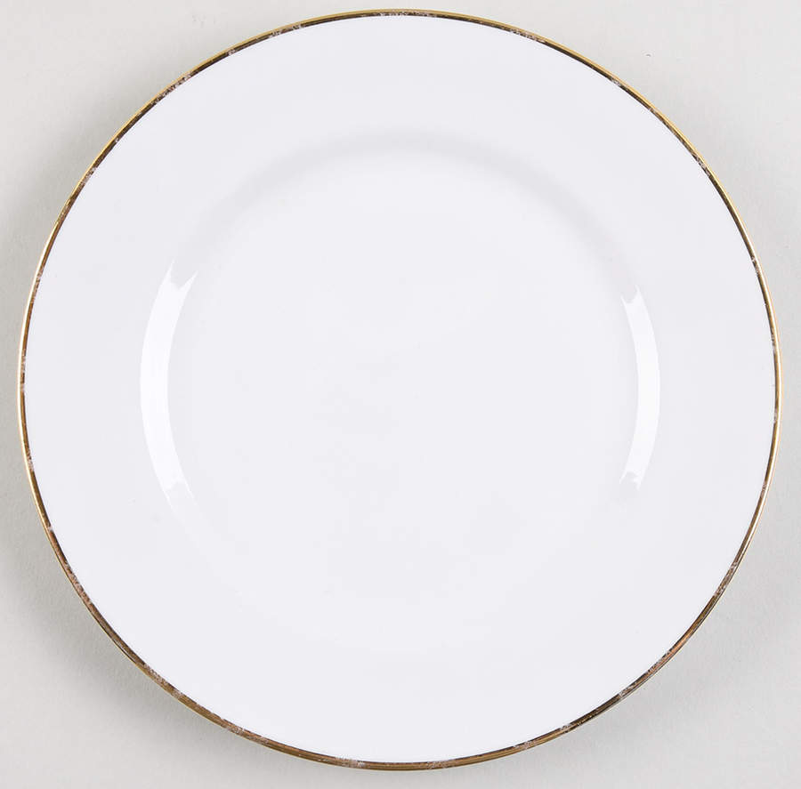 Pb Gold Salad Plate by Pottery Barn China-1