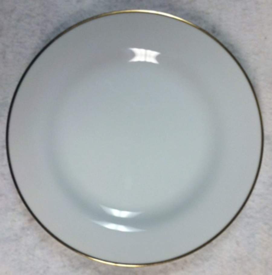 Pb Gold Dinner Plate by Pottery Barn China-1