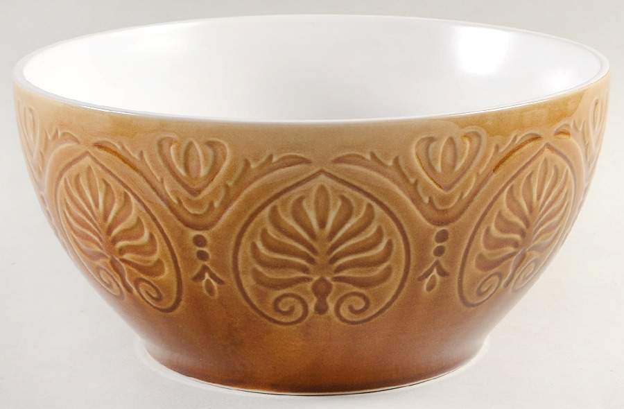 Dolce Honey 9" Round Vegetable Bowl by Pfaltzgraff-1