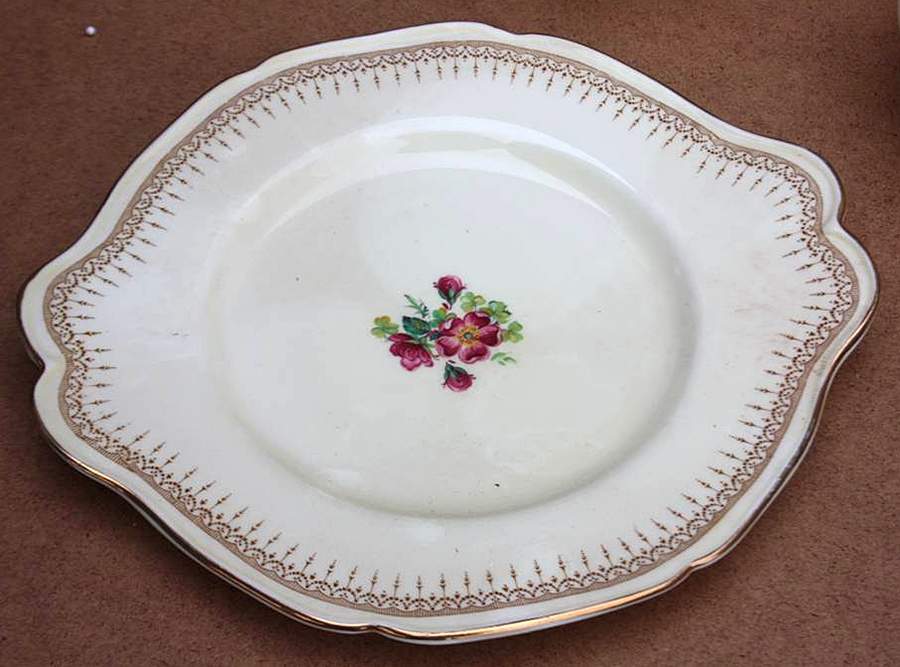 Athene Floral Cake Plate by Paragon-1