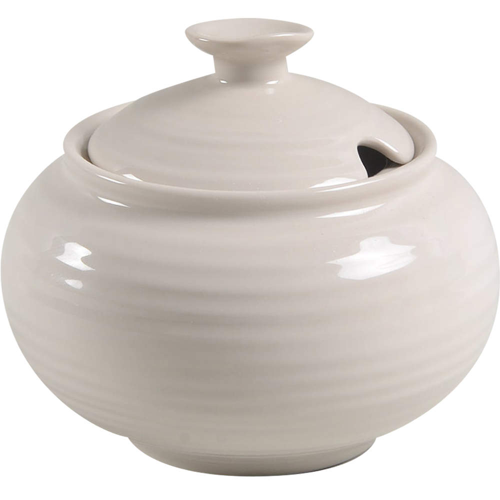 Sophie Conran Pebble Sugar Bowl & Lid by Portmeirion-1