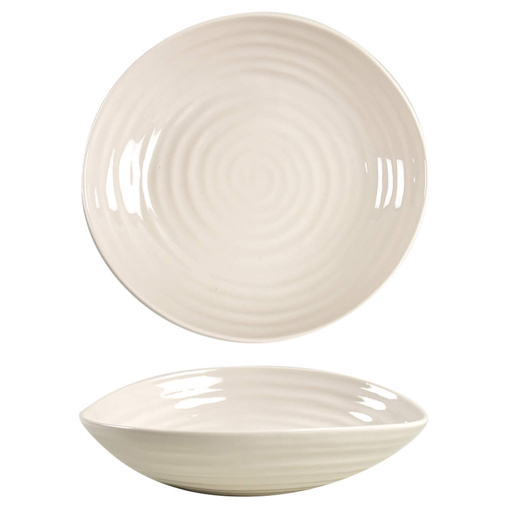 Sophie Conran Pebble 9" Individual Pasta Bowl by Portmeirion-1