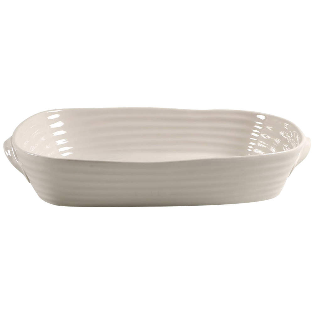 Sophie Conran Pebble 14" Rectangular Roaster by Portmeirion-1