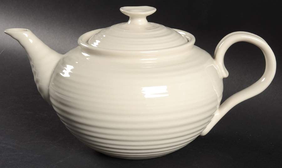 Sophie Conran Pebble Teapot & Lid by Portmeirion-1