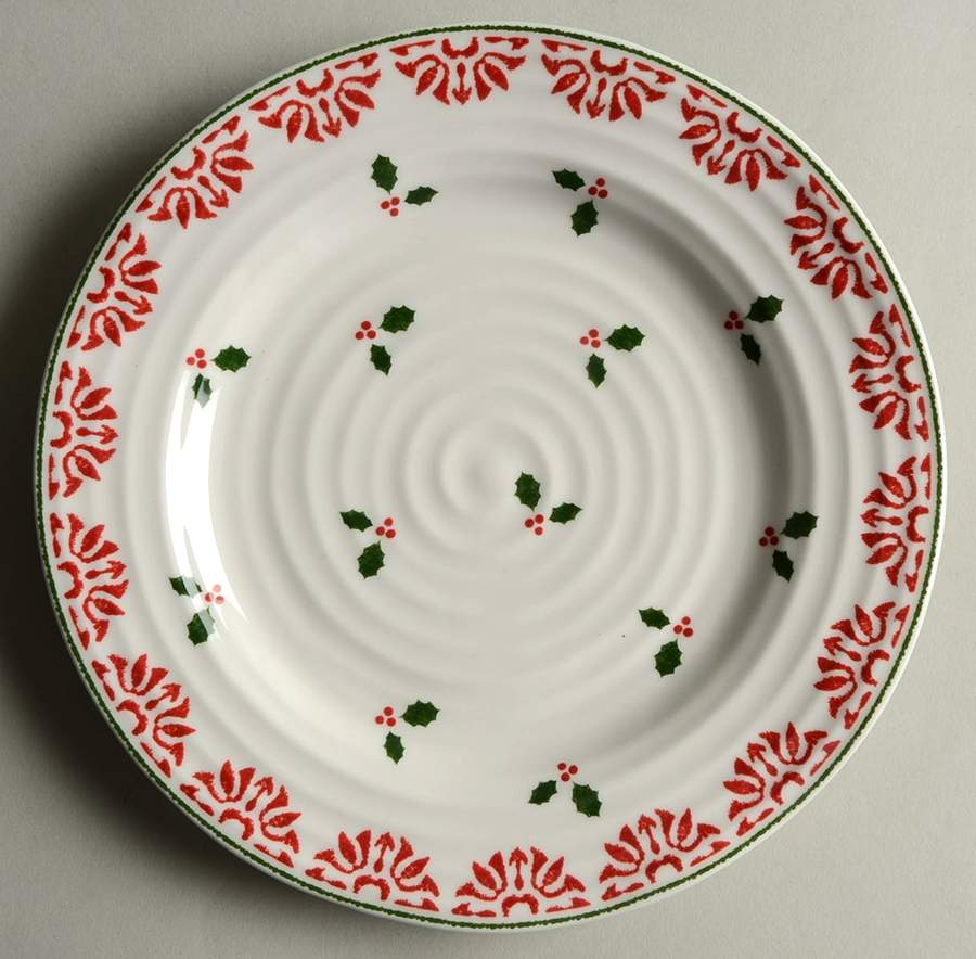 Sophie Conran Christmas Salad/Dessert Plate by Portmeirion-1
