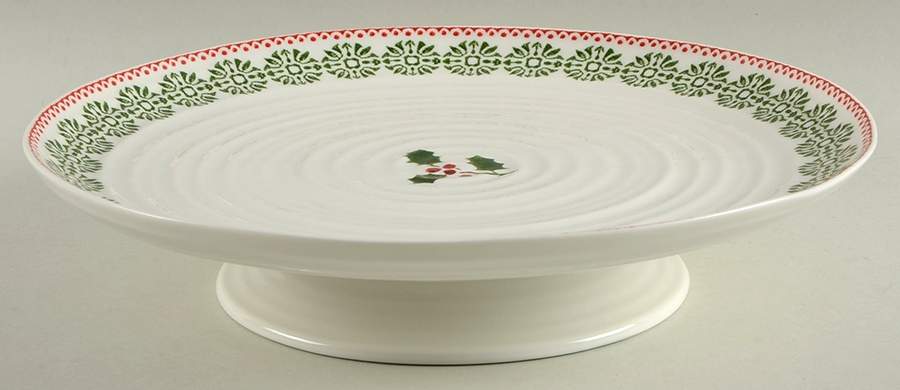 Sophie Conran Christmas Footed Cake Plate by Portmeirion-1