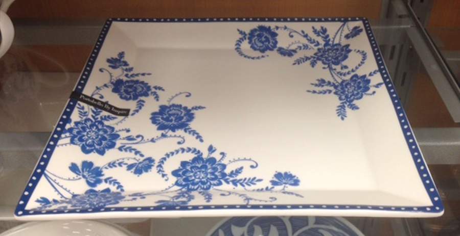 PYI14 13" Square Serving Platter by Portobello By Inspire-1