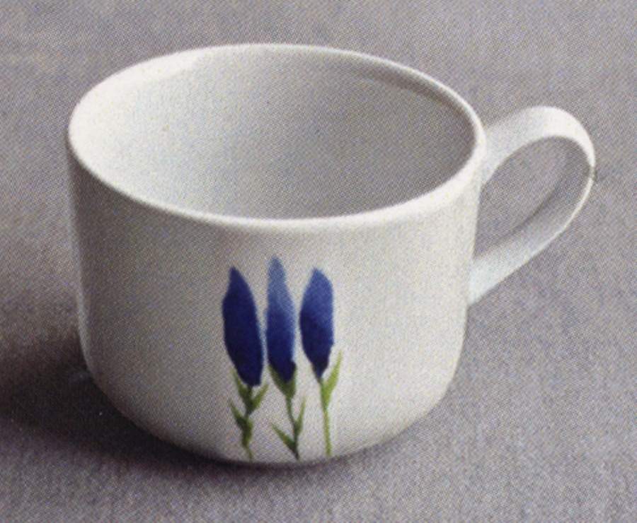 Fleur de Provence Flat Cup by Pillivuyt-1