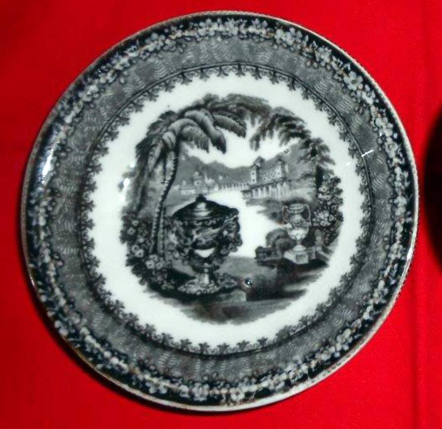 Washington Vase Mulberry Salad Plate by Podmore & Walker-1