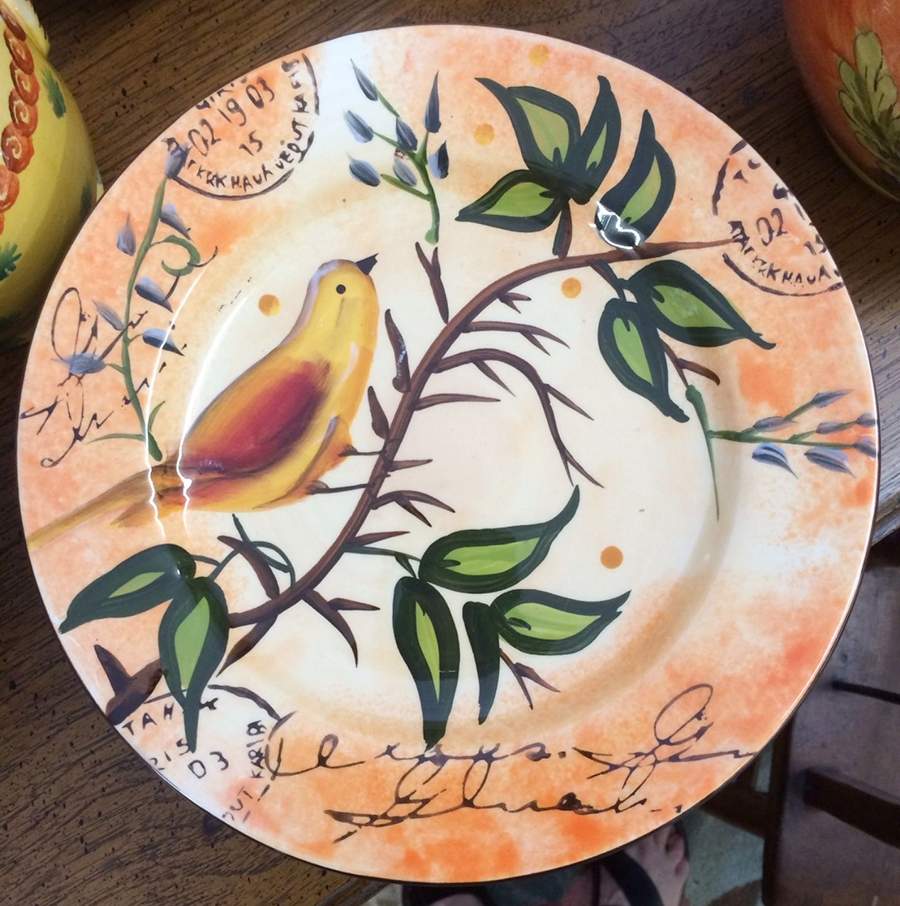 PER163 Dinner Plate by Pier 1-1