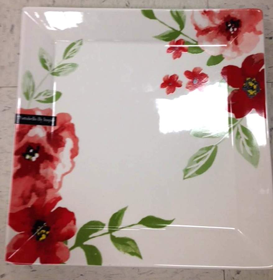 PYI16 12" Square Serving Platter by Portobello By Inspire-1