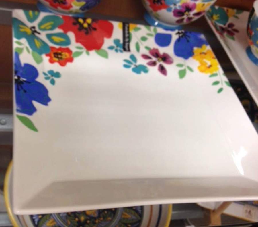 PYI17 12" Square Serving Platter by Portobello By Inspire-1