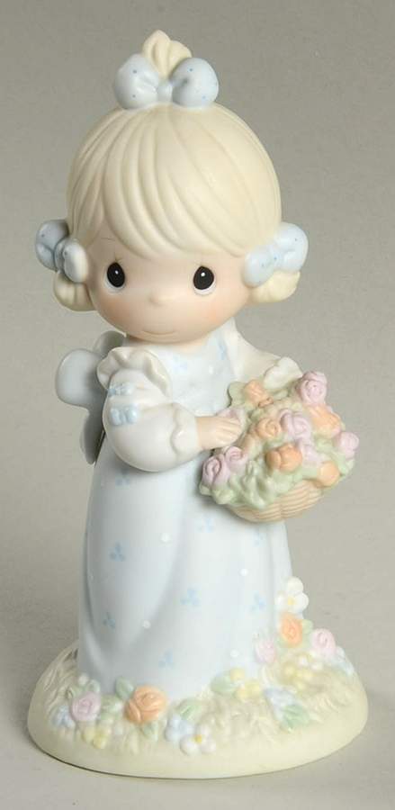 Take Time To Smell the Flowers Trumpet-Take Time To Smell The Flowers - Trumpet Trademark, No Box by Precious Moments-1
