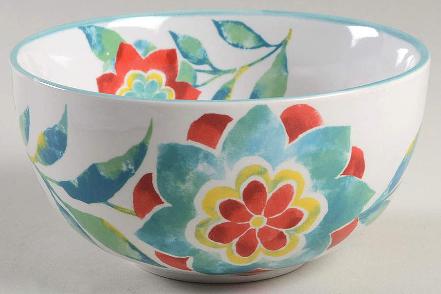 Floral Medallion Soup/Cereal Bowl by Pfaltzgraff-1
