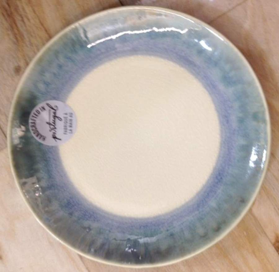 PMZ18 Blue Salad Plate by Primagera-1