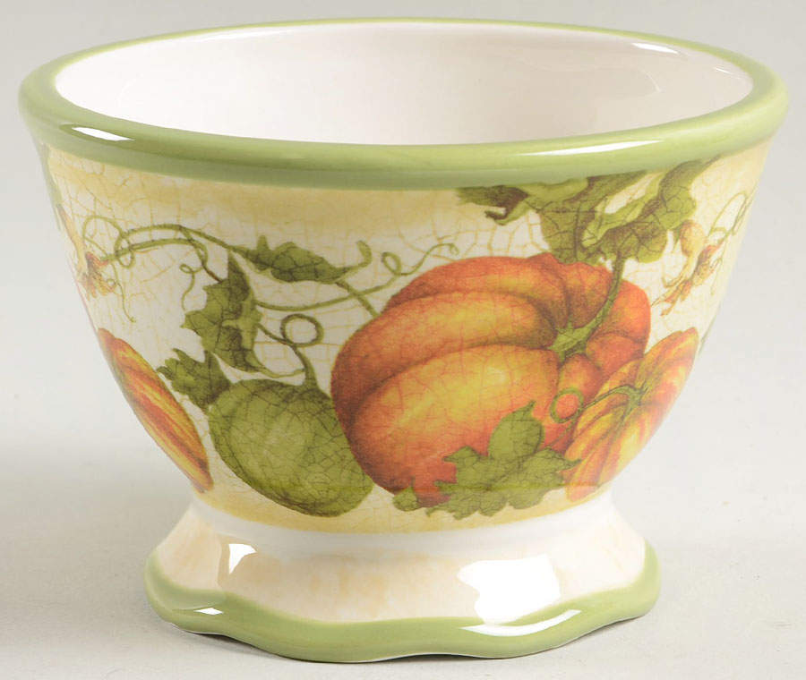 Harvest Garden Soup/Cereal Bowl by Pier 1-1