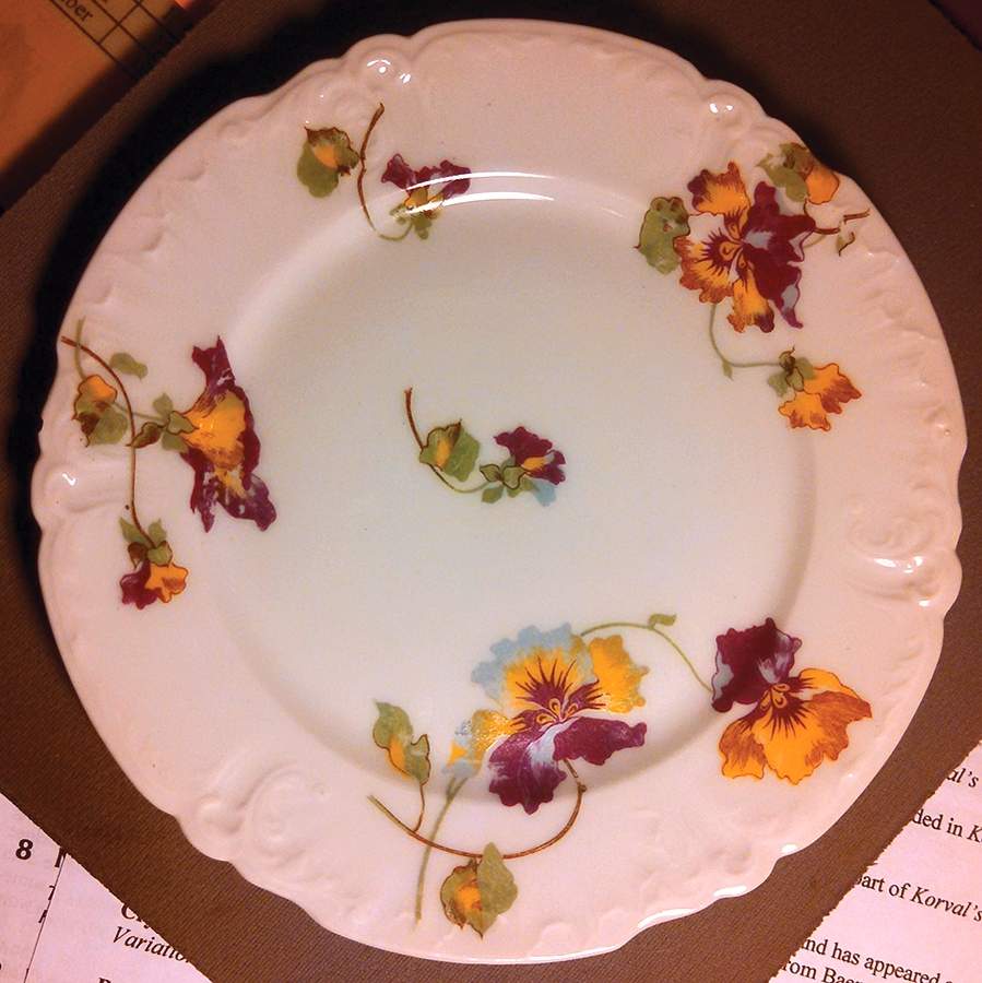 POY818 Bread & Butter Plate by Jean Pouyat-1
