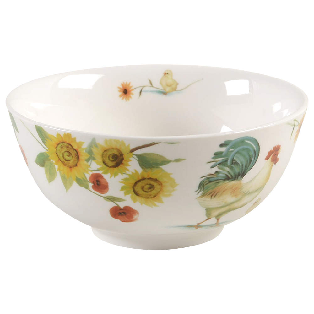 Rooster Meadow Soup/Cereal Bowl by Pfaltzgraff-1
