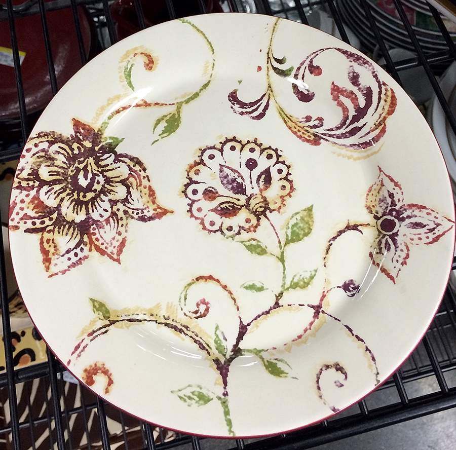Josephine Luncheon Plate by Pier 1-1
