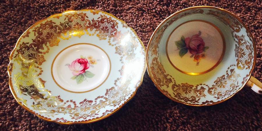 A1147-1 Footed Cup & Saucer Set by Paragon-1
