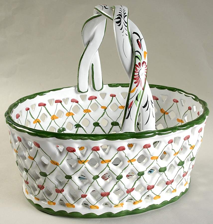 406 10" Handled Basket by Portugal-1