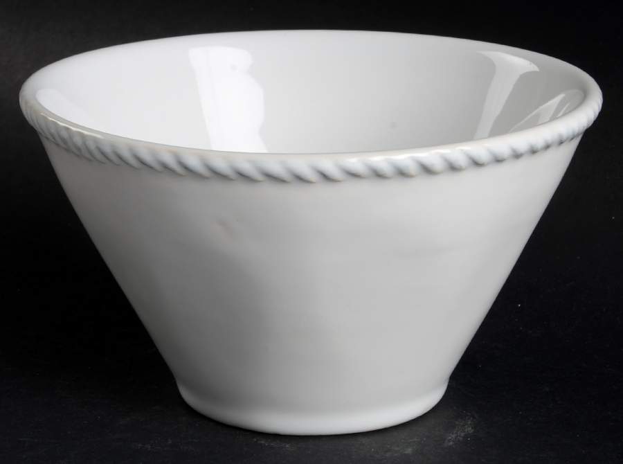 Nautic White Soup/Cereal Bowl by Primagera-1