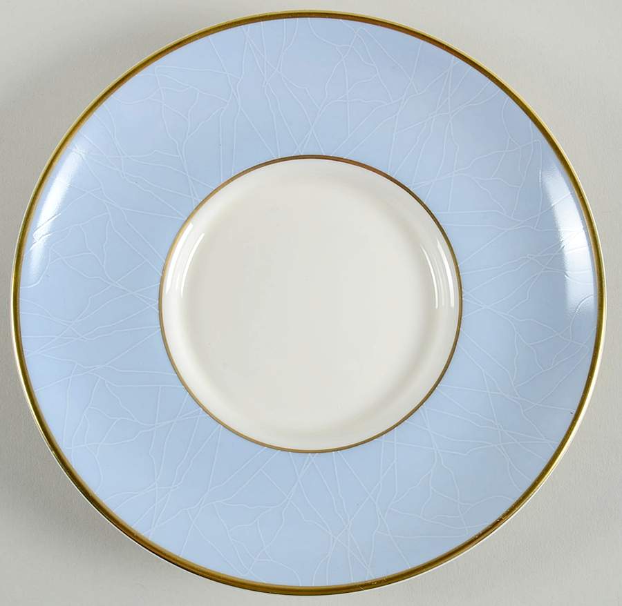PIC188 (Gold Trim) Saucer by Pickard-1