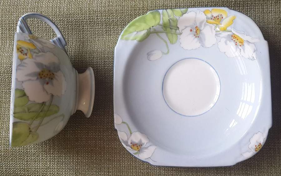 G1345 Footed Cup & Saucer Set by Paragon-1