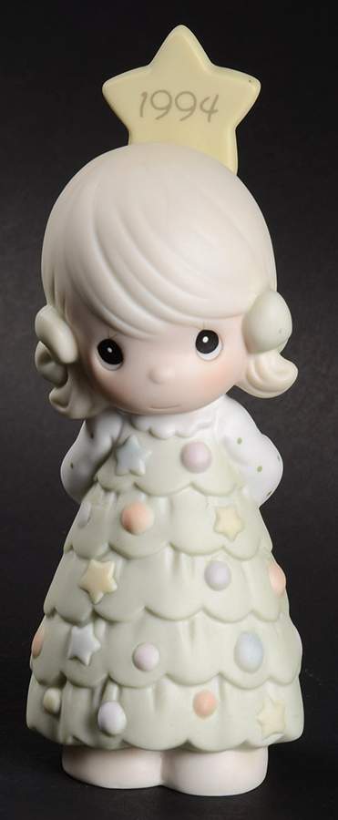 Annual Christmas Figurine You're As Pretty As A Christmas Tree - Boxed by Precious Moments-1