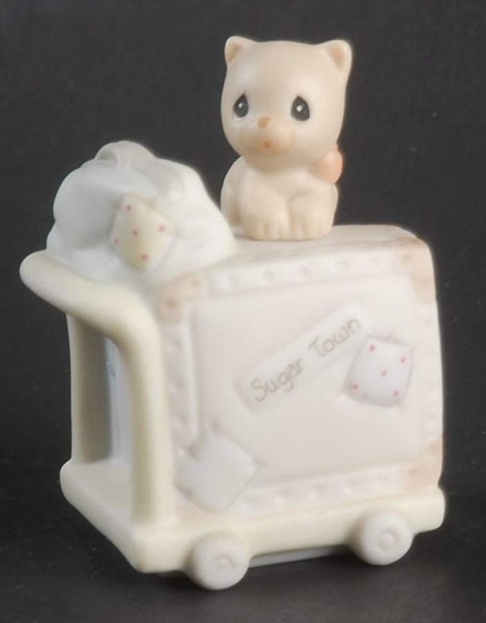 Luggage Cart-Sugar Town Ship-Luggage Cart - Ship Trademark, No Box by Precious Moments-1