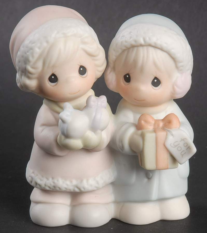 Tammy and Debbie-Sugar Town Ship-Tammy And Debbie - Ship Trademark, No Box by Precious Moments-1