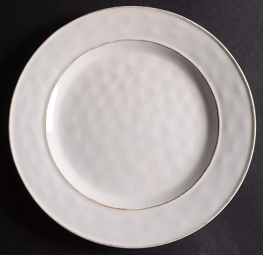 Martillo White Dinner Plate by Pier 1-1