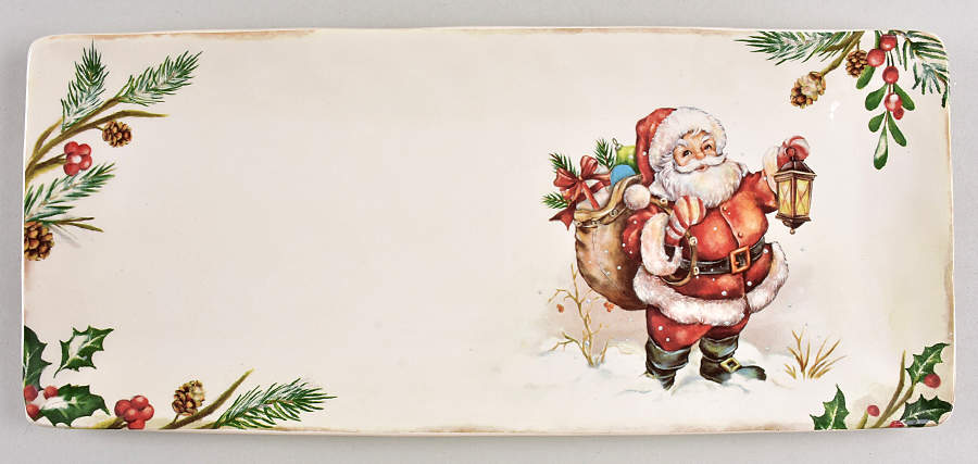 Winter's Wonder 14" Rectangular Serving Platter by Pier 1-1