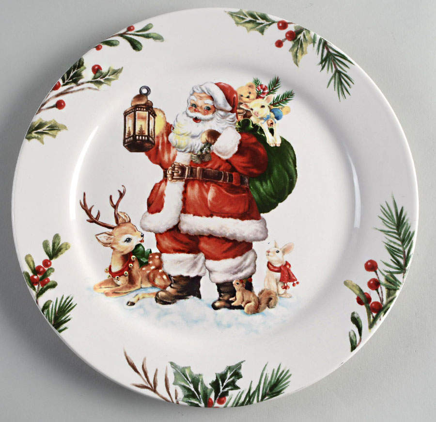 Winter's Wonder Accent Dinner Plate by Pier 1-1