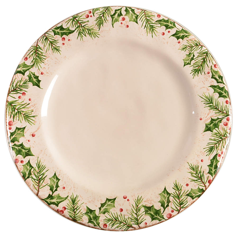 Winter's Wonder Dinner Plate by Pier 1-1