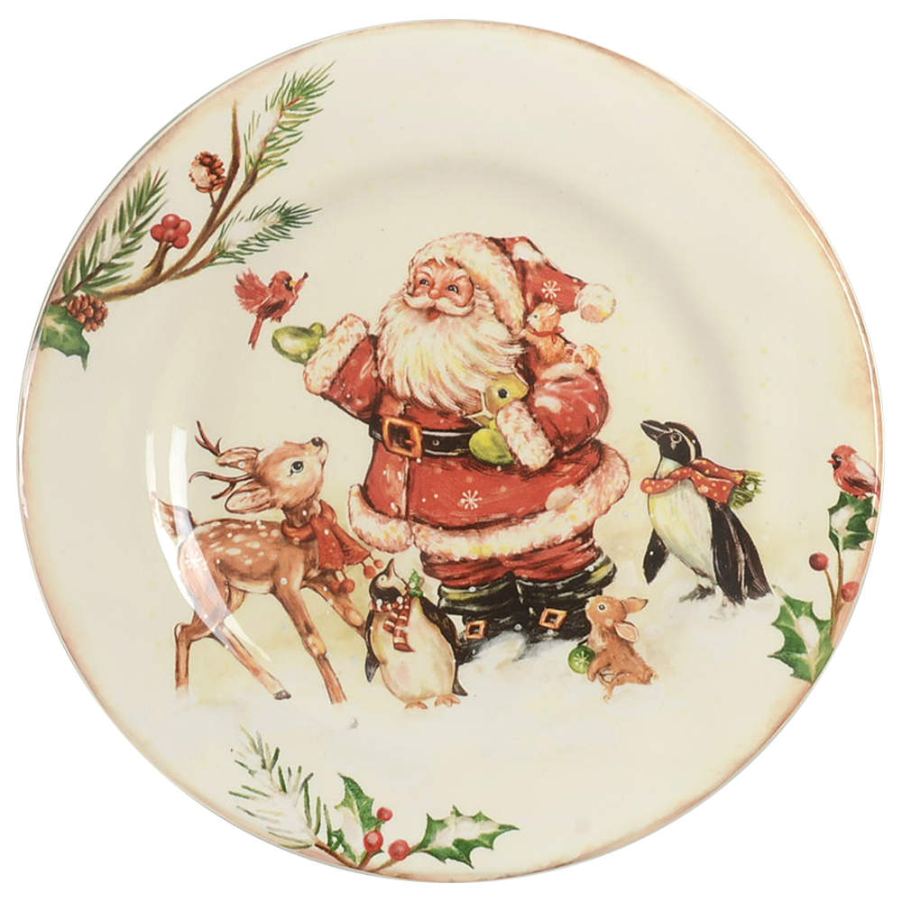 Winter's Wonder Accent Dinner Plate by Pier 1-1