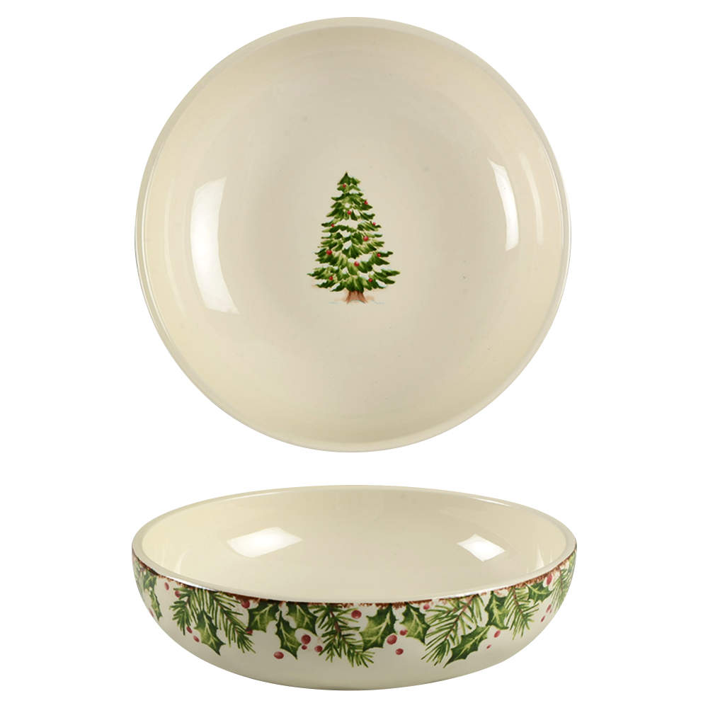 Winter's Wonder Individual Dinner Bowl by Pier 1-1