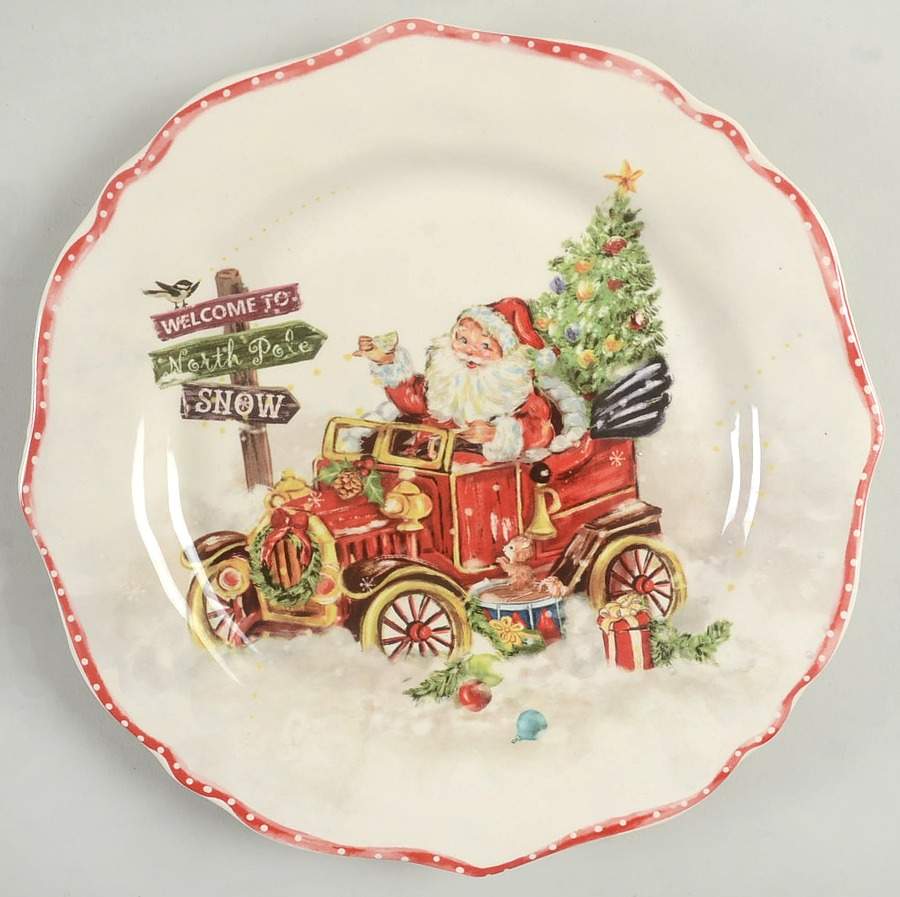 Winter's Wonder Accent Salad Plate by Pier 1-1